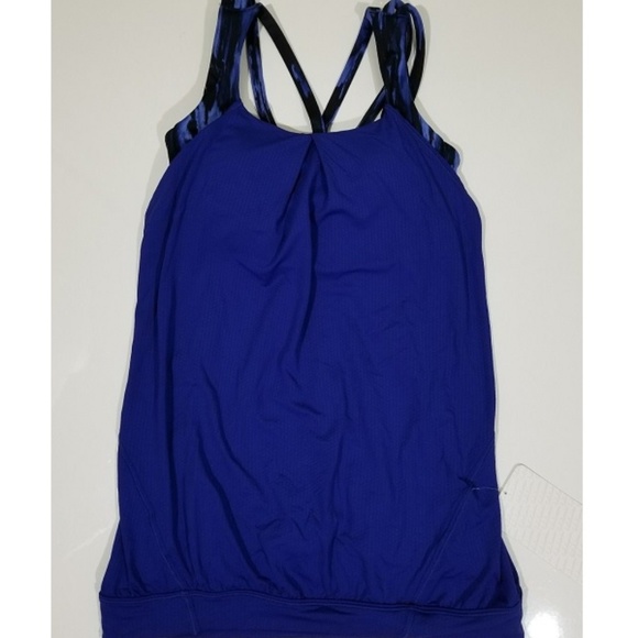 Lululemon Nouveau Limits Tank Sapphire Blue - Picture 5 of 7